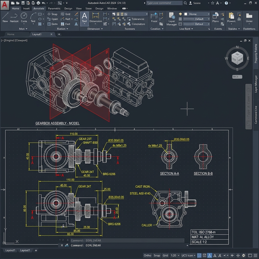 AutoCAD para Projetos Mecânicos
